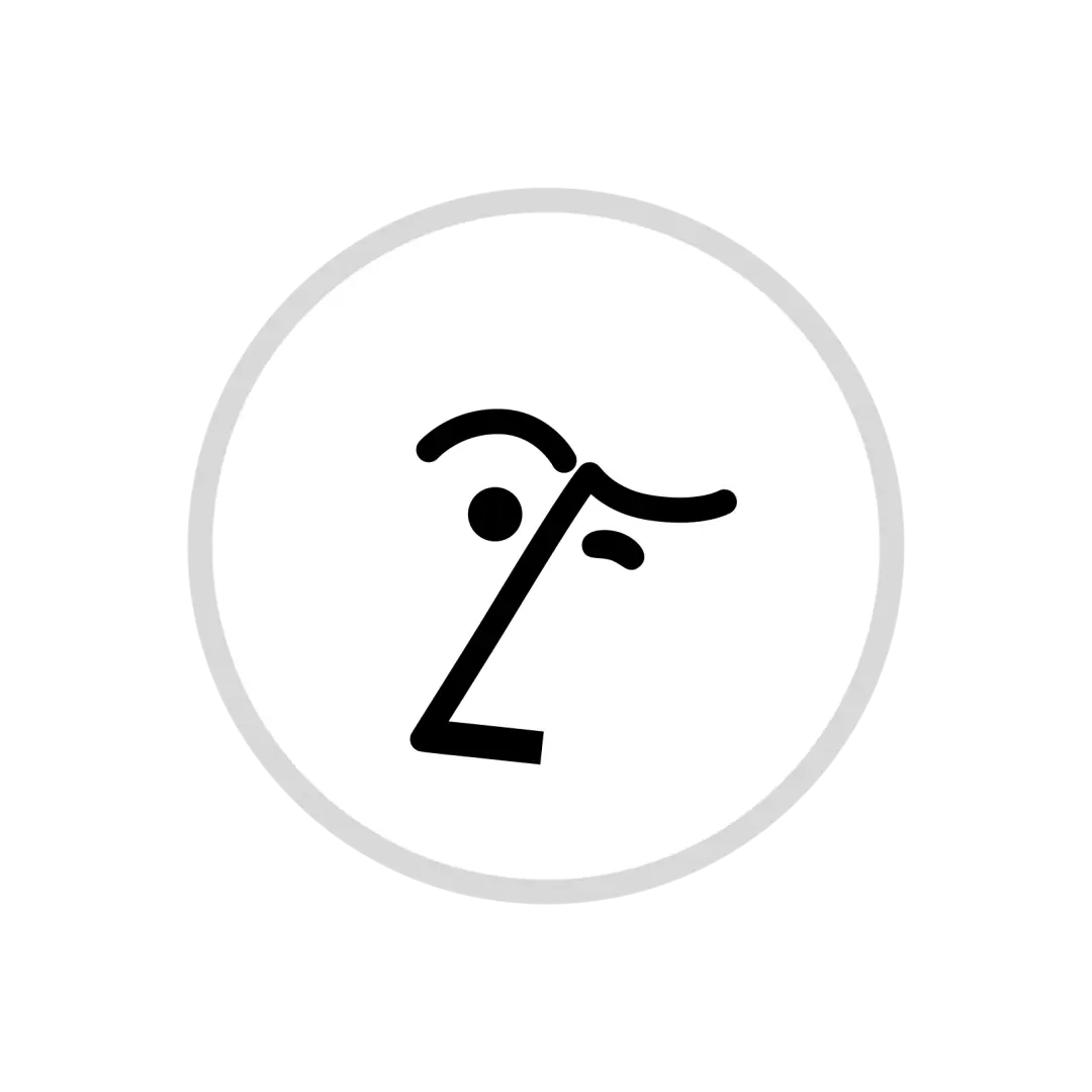 Neugieriges Zwinkern